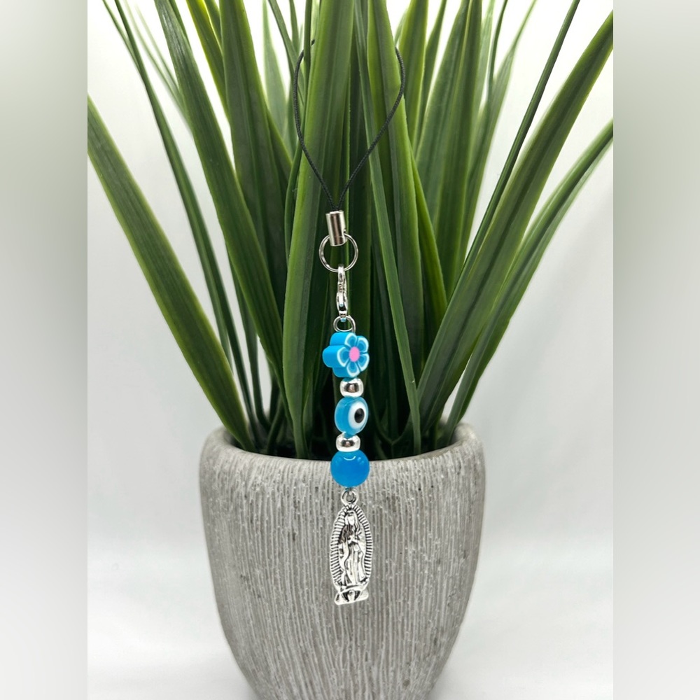Virgen de Guadalupe Evil Eye Charm